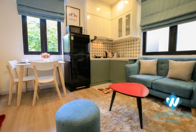 A cozy one bedroom apartment for rent in Ong Ich Khiem, Ba Dinh
